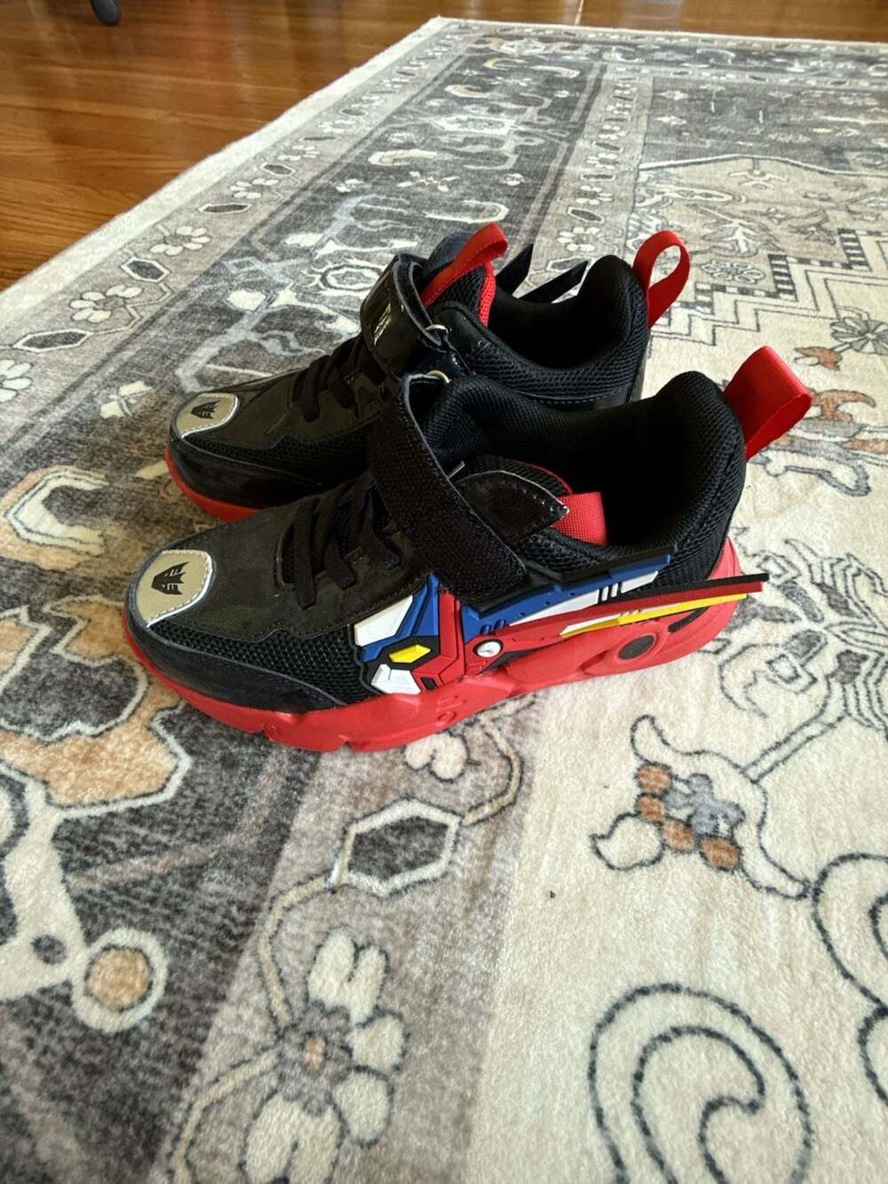 Transformers Optimus prime generic little boys sneakers